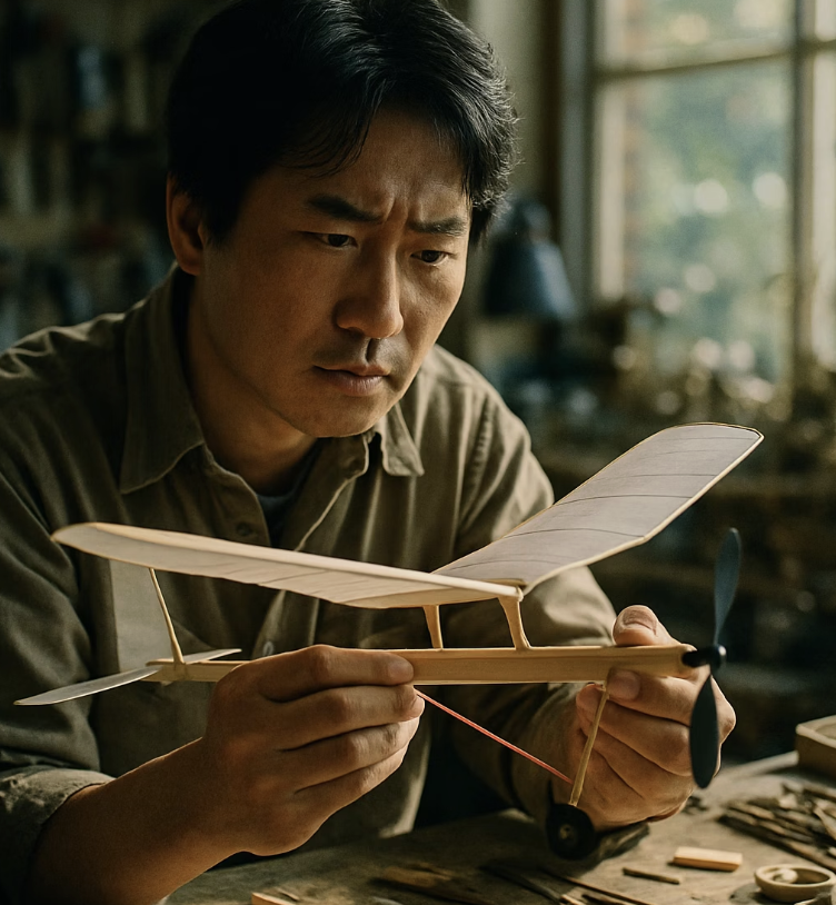 초보자도 10분 완성, 문방구 고무동력기 조립법 A to Z (설명서보다 쉬움)