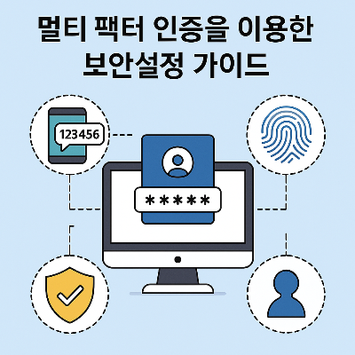 멀티 팩터 인증을 이용한 보안 설정