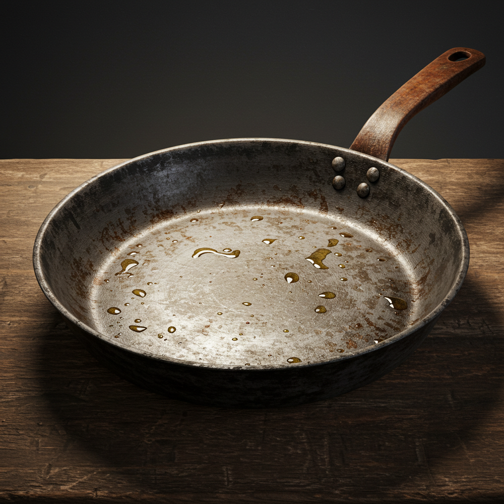 찌든 때 프라이팬