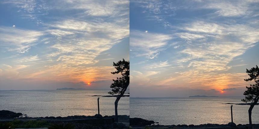 제주-카페루시아-오션뷰-노을-겨울바다-2월-두번째방문
