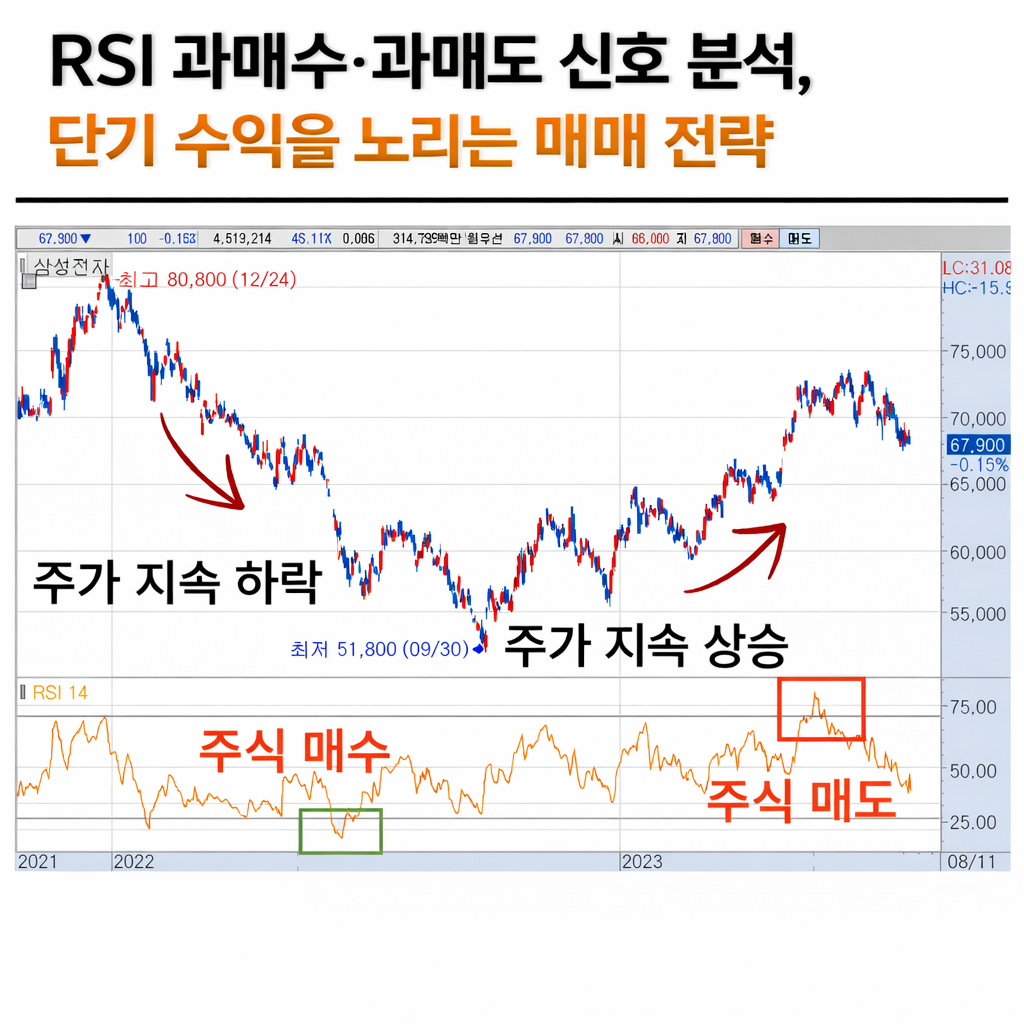 RSI 과매수&middot;과매도 신호 분석, 단기 수익을 노리는 매매 전략