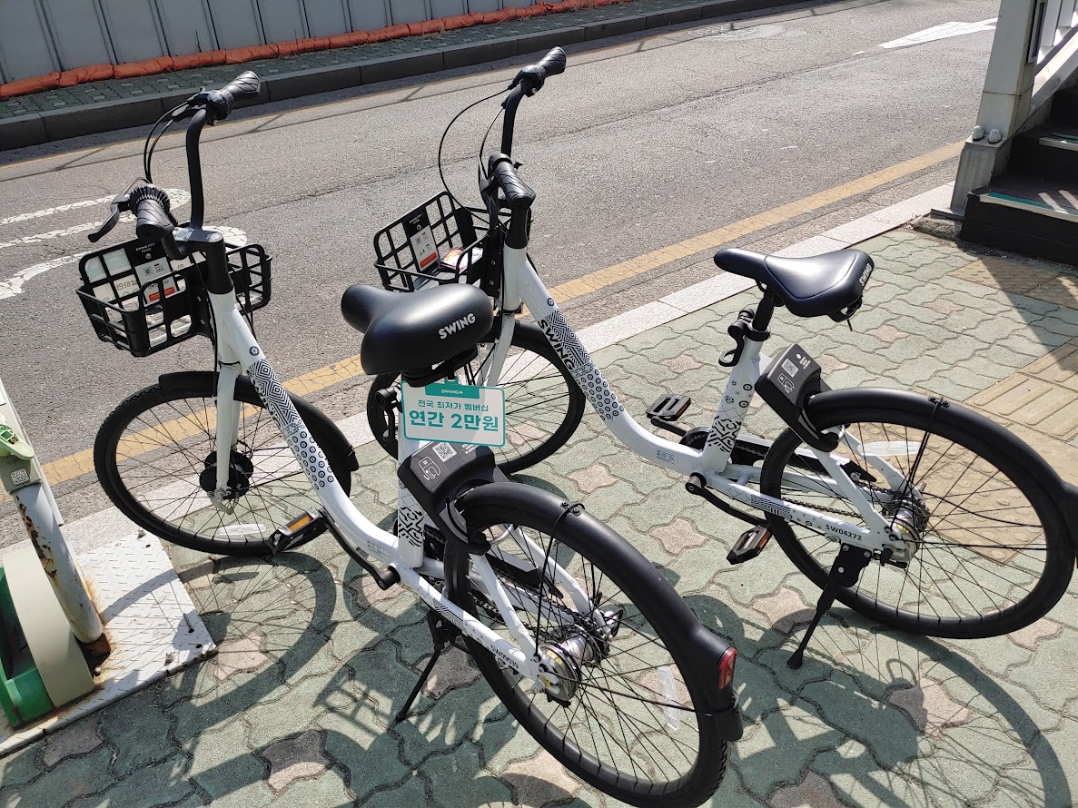 스윙 무동력 자전거