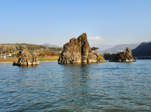 단양 도담삼봉 사진