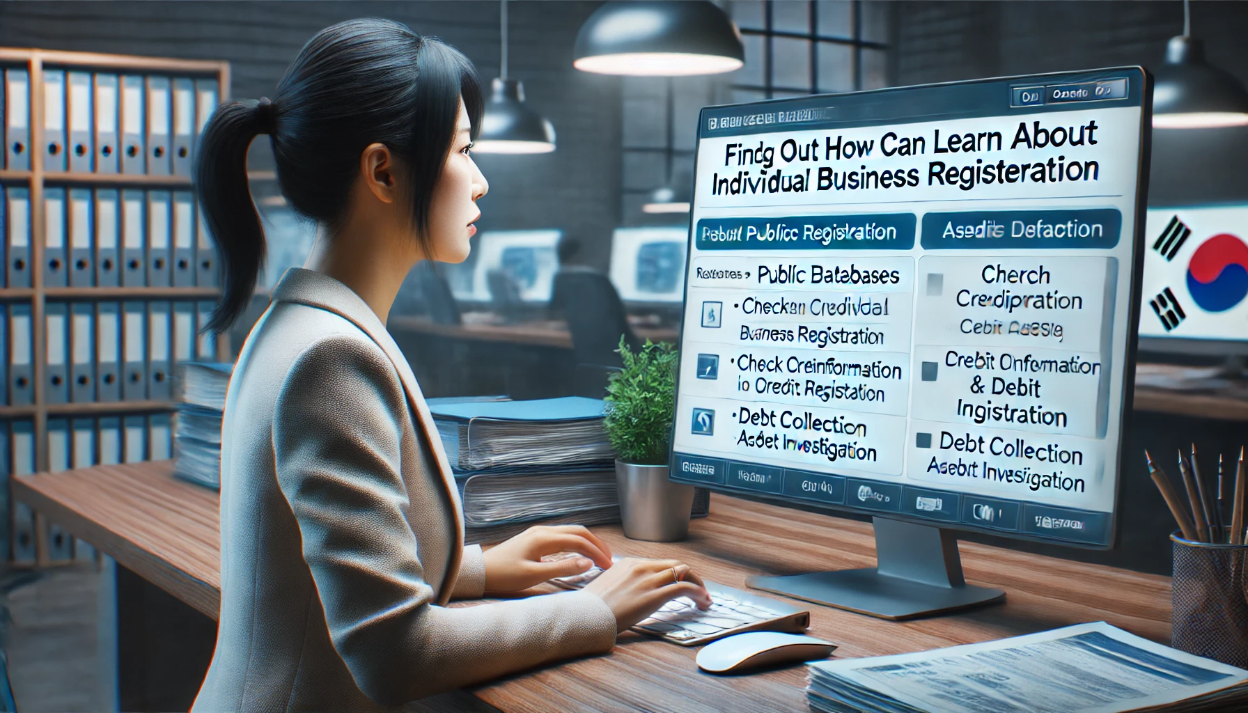 개인사업자 등록 시 채권자들이 이를 알 수 있는 방법