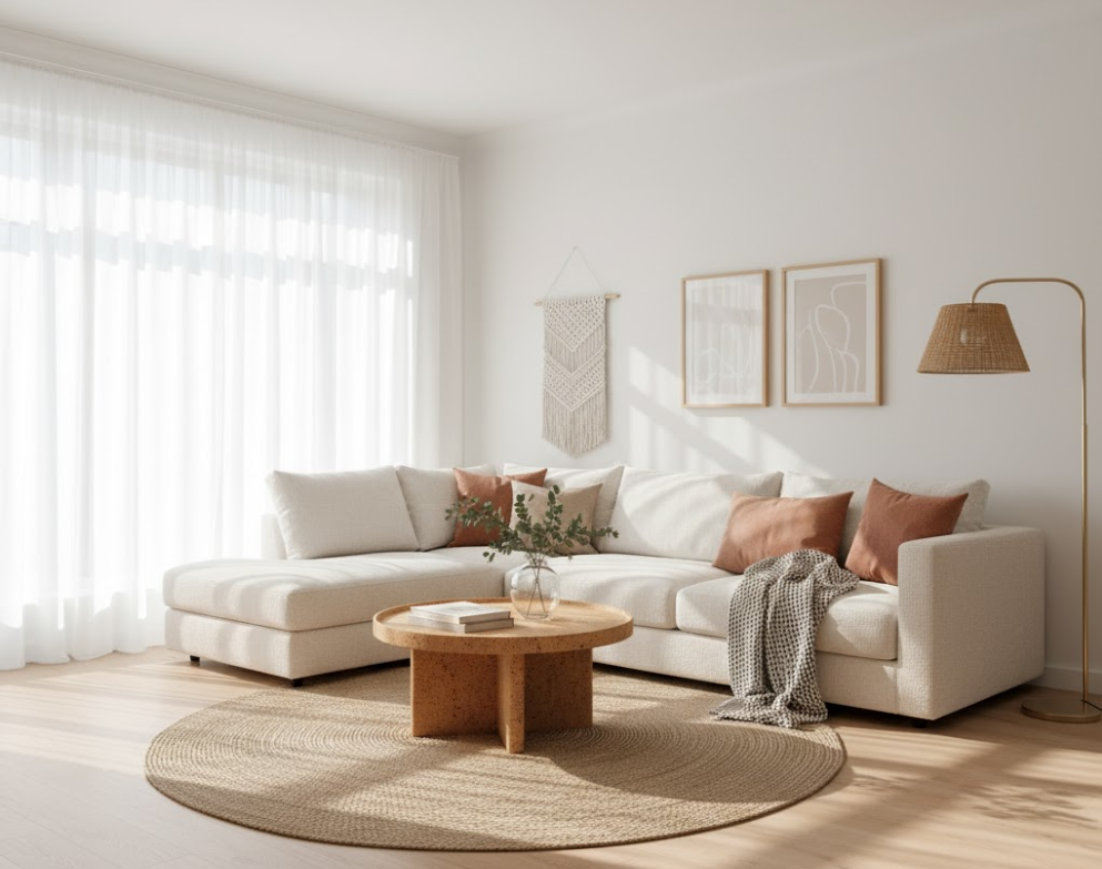 빛으로 완성하는 집 – 자연광 인테리어의 미학