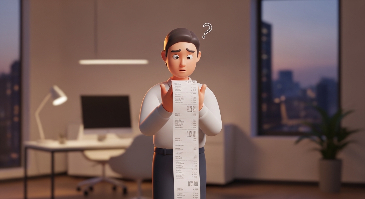 결제취소안됨, 영수증확인