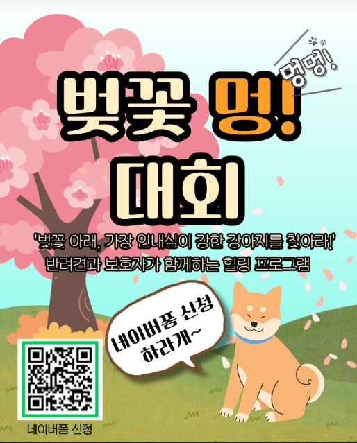 벚꽃 멍! 대회