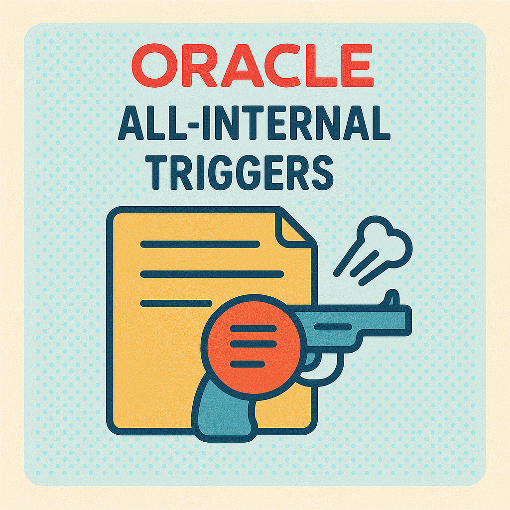 오라클 ALL_INTERNAL_TRIGGERS 뷰 완벽 가이드