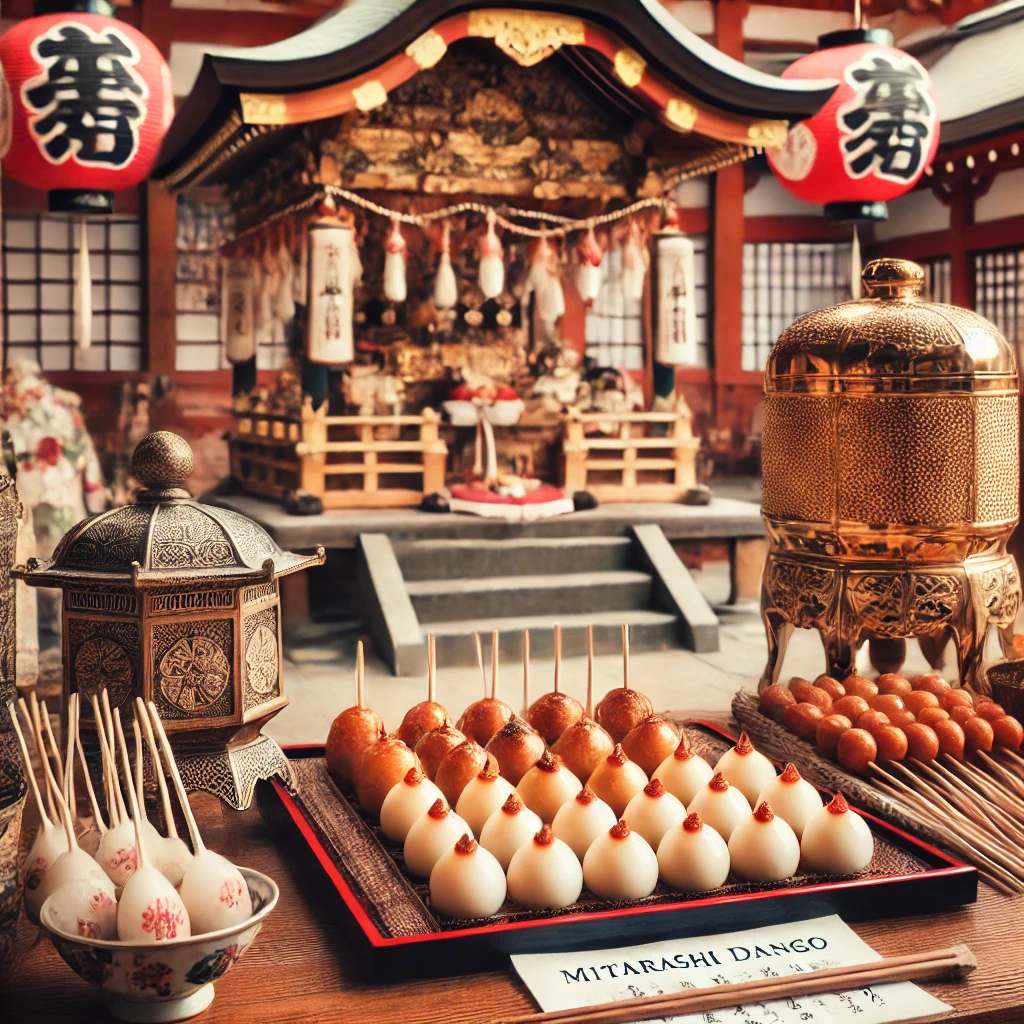 신사와 미타라시 당고의 관계