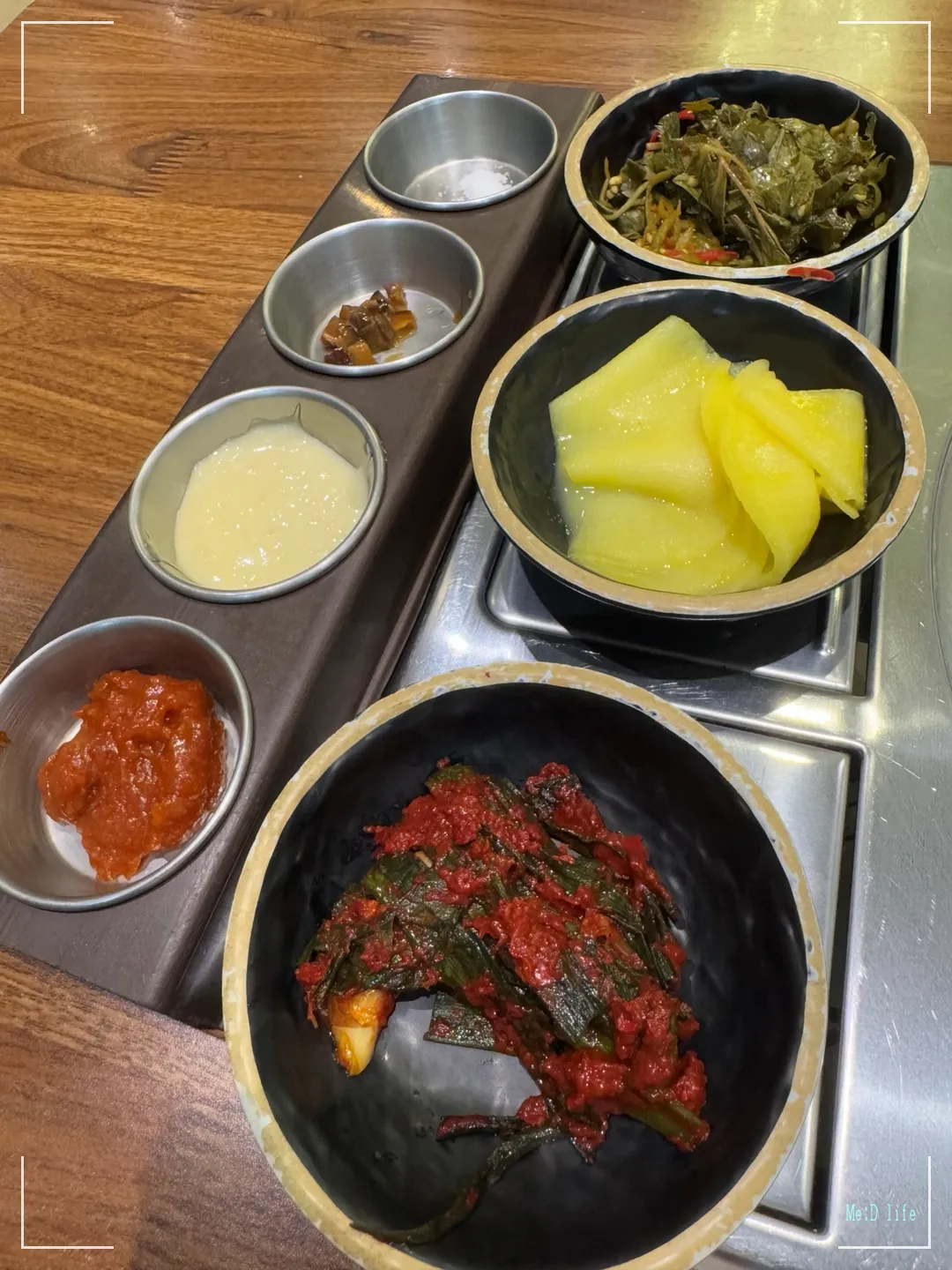 창원-창원 유니시티 어반브릭스-회식-삼겹살-목살-솥밥-미나리삼겹살-직접구워주는고기집-오대지식당-오대지-기본반찬