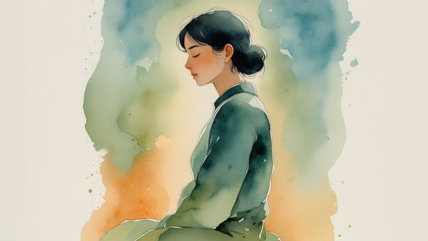 지나치게 예민한 것도, 너무 여린 것도 아닙니다. 당신의 감정은 이 세상을 부드럽게 만드는 중요한 힘입니다에 관한 그림