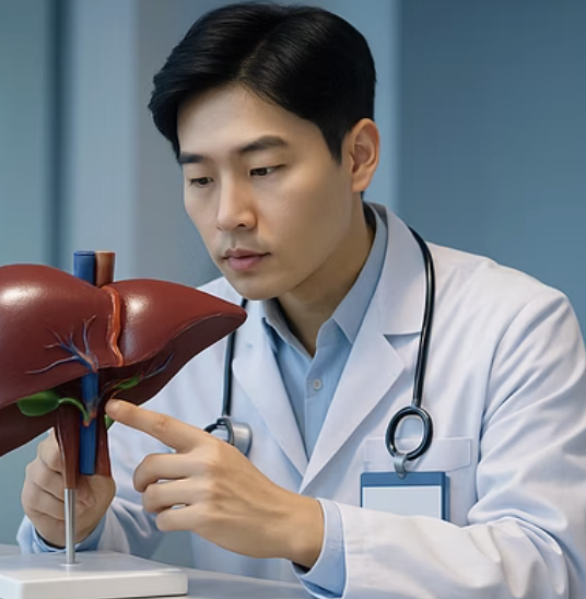 간경화, 간 기능 저하가 발부종을 유발하는 이유 (알부민 수치와의 관계)
