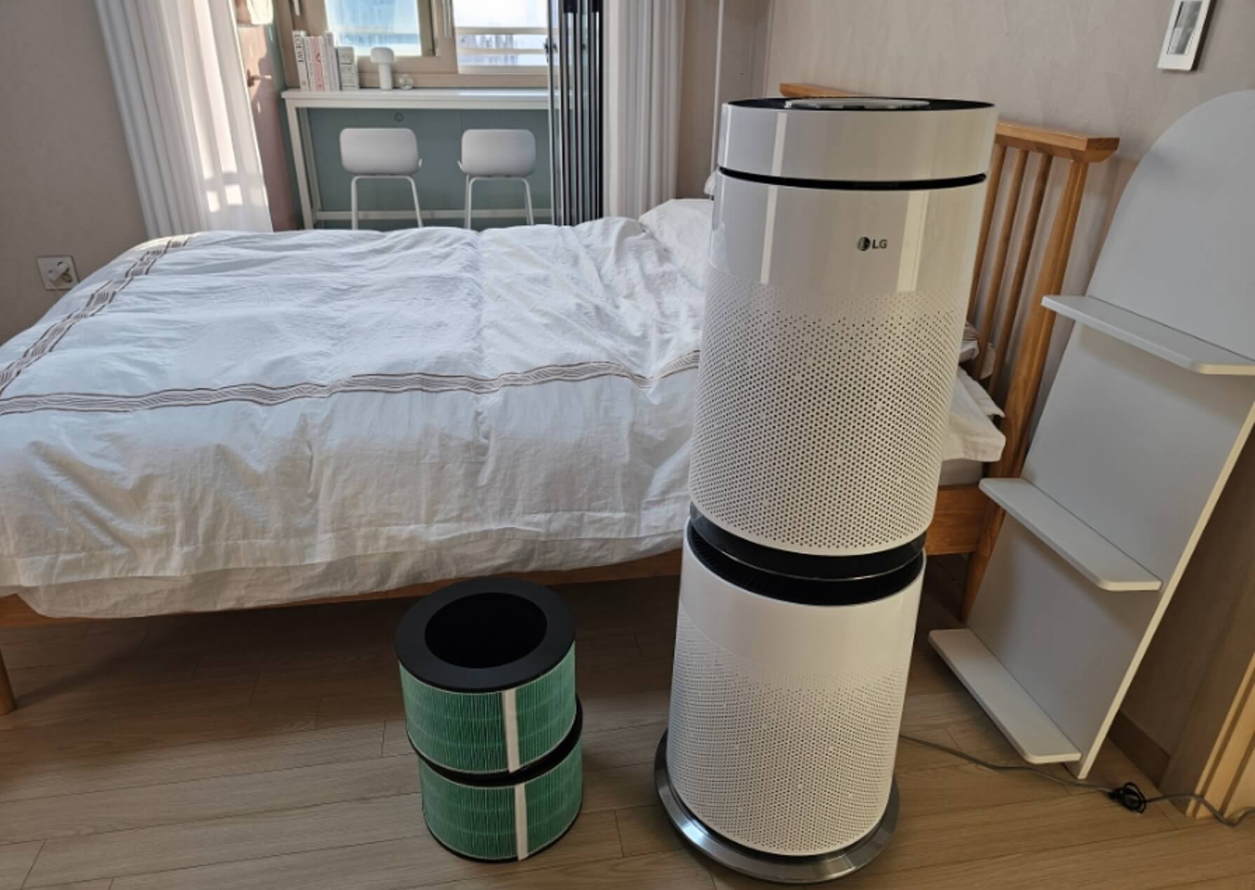 LG 퓨리케어 공기청정기 필터 및 내부 청소