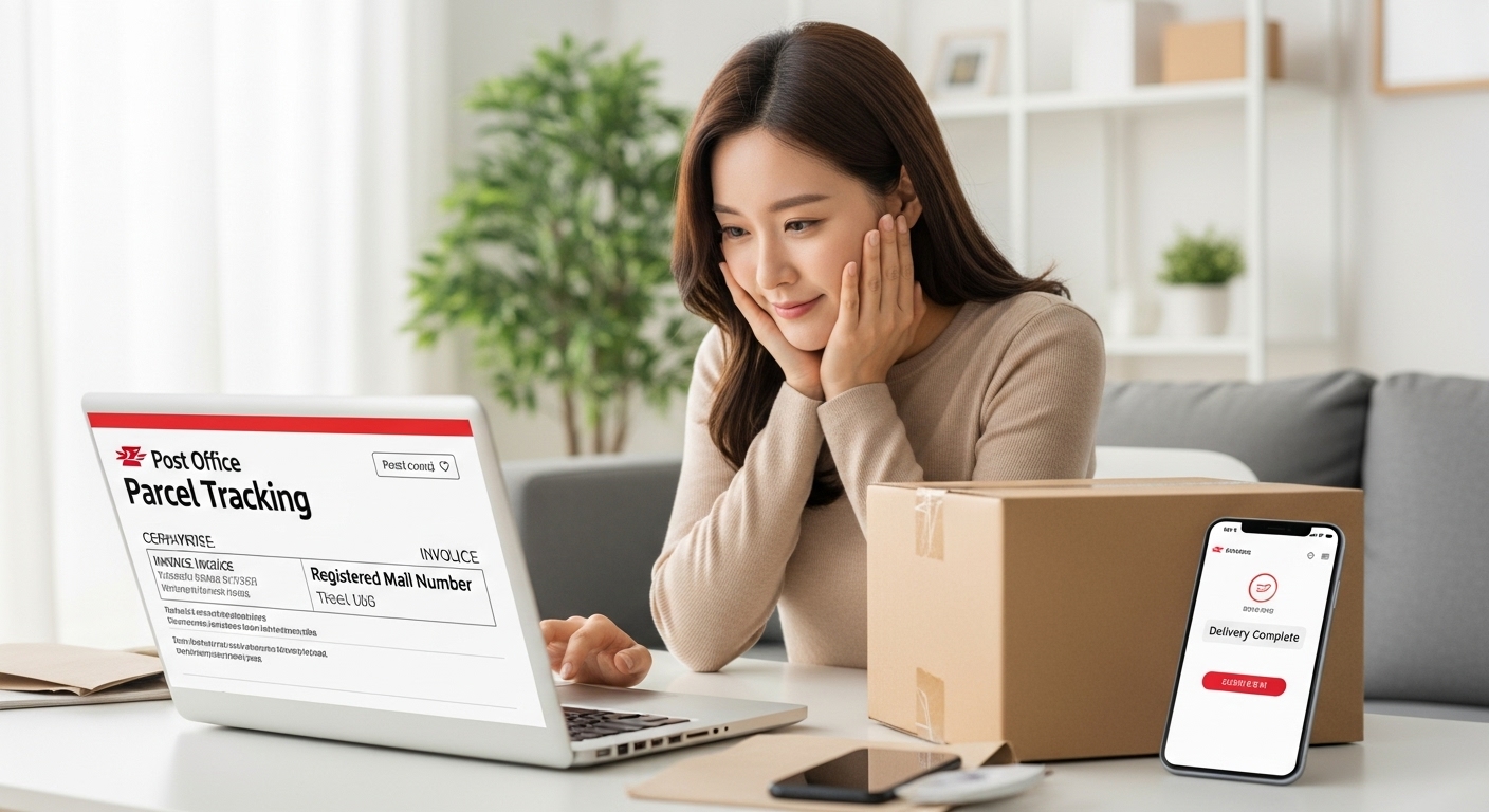 우체국 택배 조회