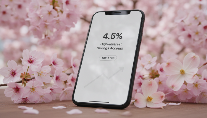 청년우대형 청약통장의 높은 금리와 비과세 혜택을 강조한 이미지