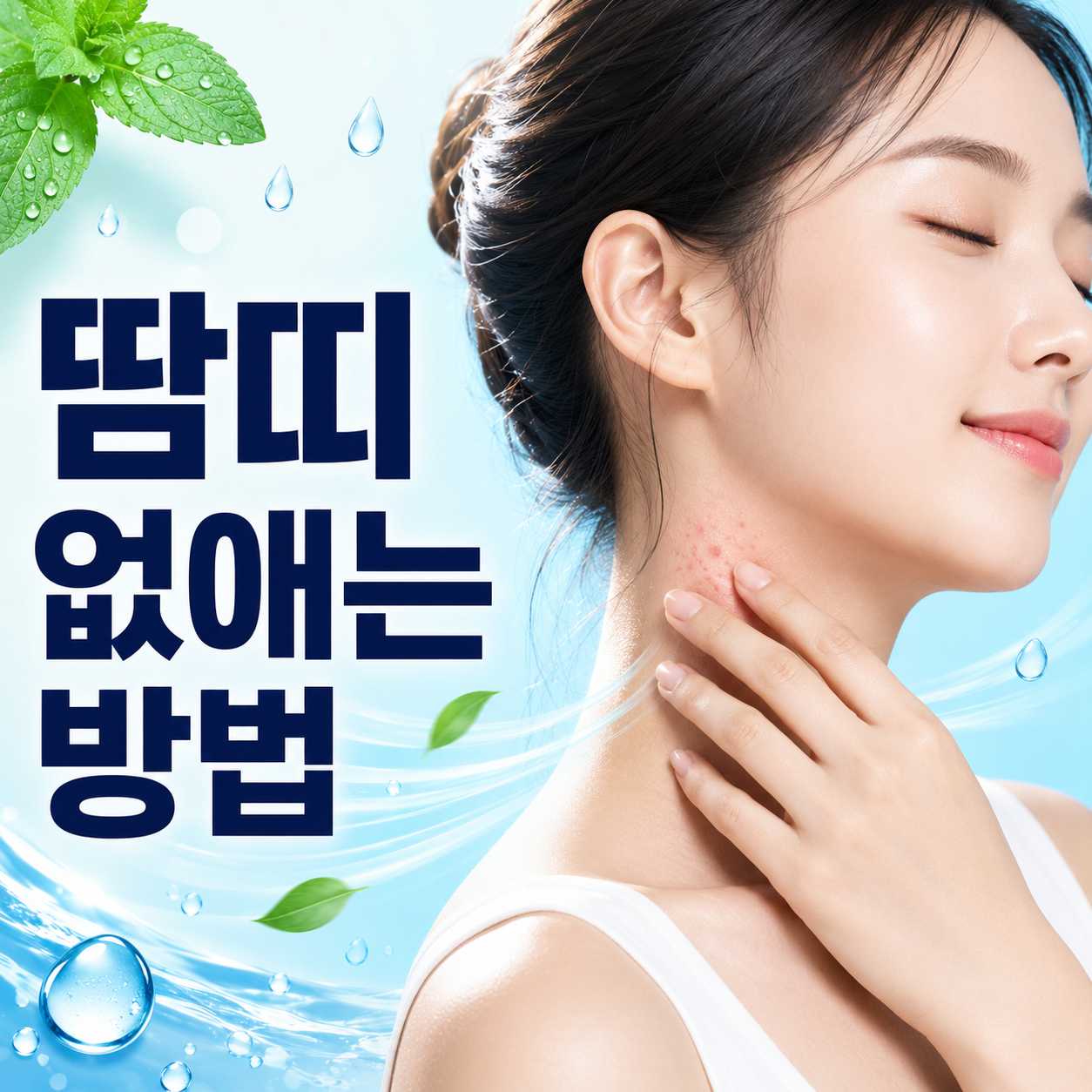 땀띠 없애는 방법