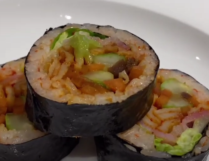 토마토 김밥