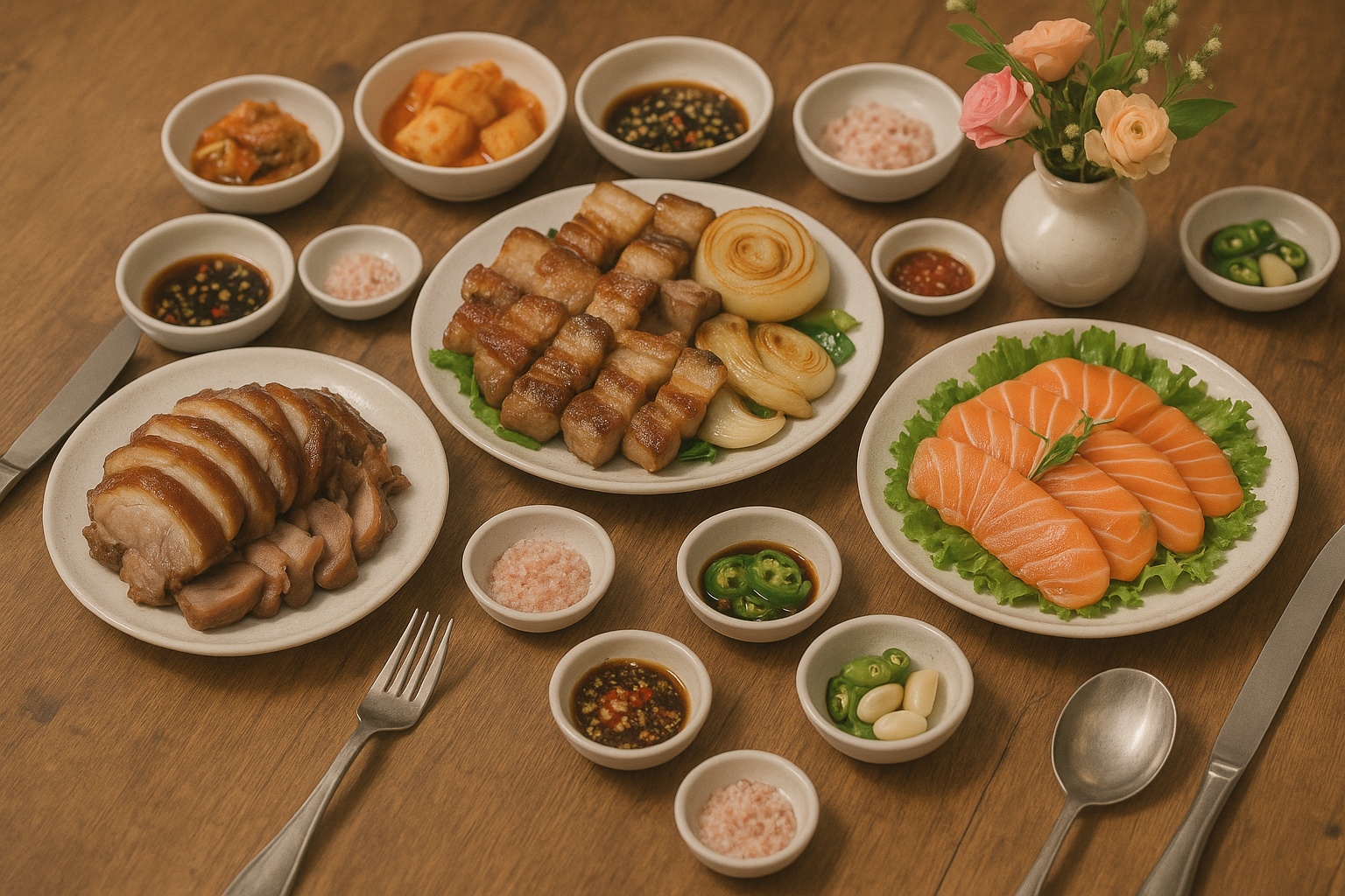 LCHF Korean Dinner