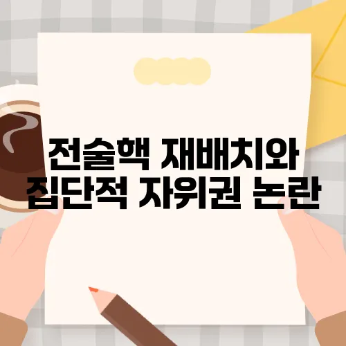 전술핵 재배치와 집단적 자위권 논란, 안보 표심이 어디로 향할지 주목됩니다.