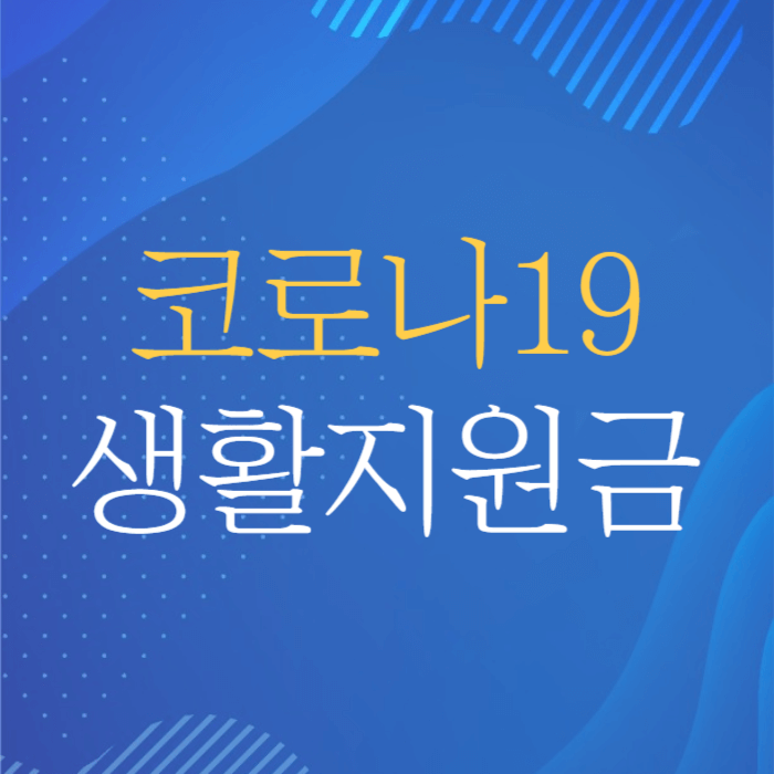 코로나19 생활지원금