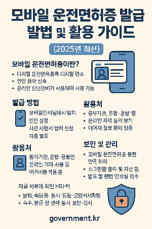 모바일운전면허증