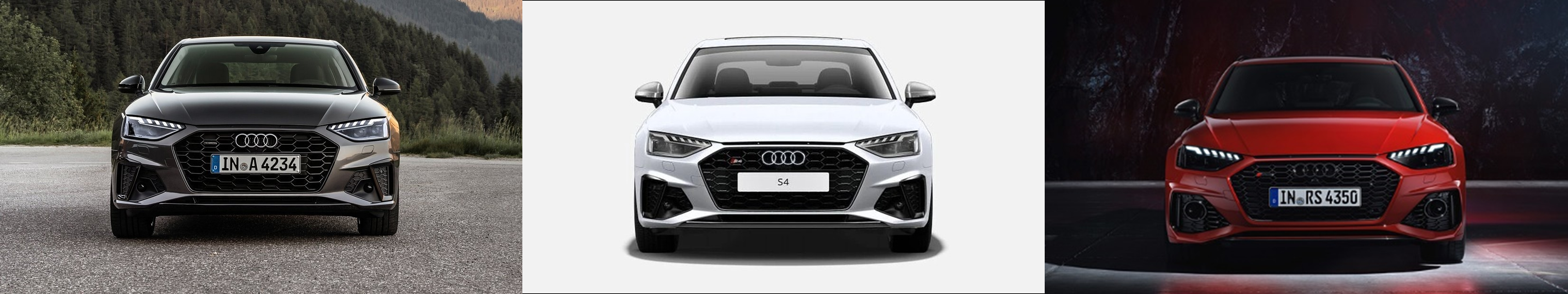 아우디 A4&#44; 아우디 S4&#44; 아우디 RS4