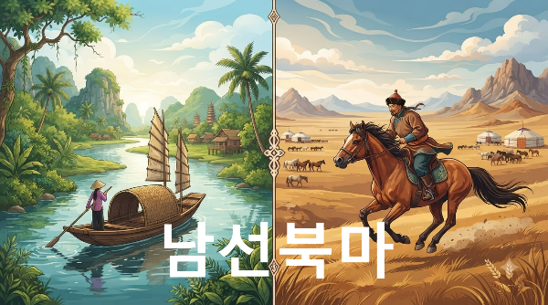 남선북마