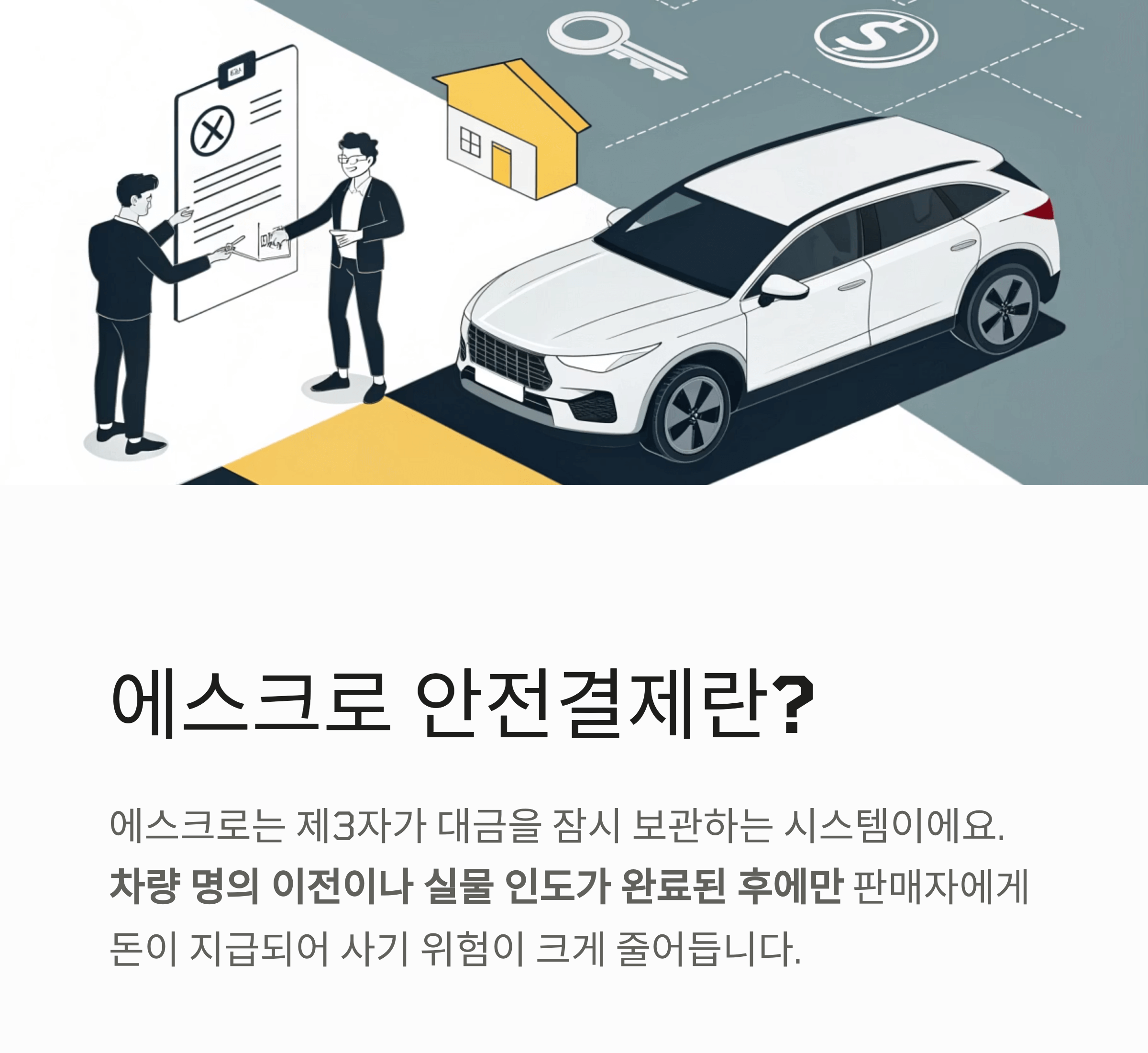 에스크로 기반 안전결제