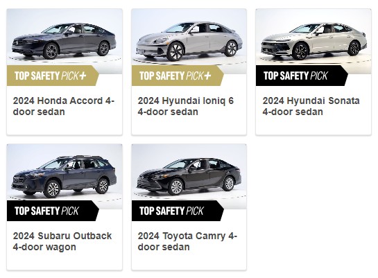 2024 안전성 내구성 좋은 중형차