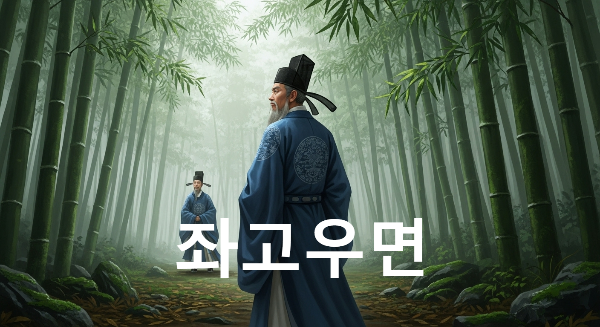 좌고우면