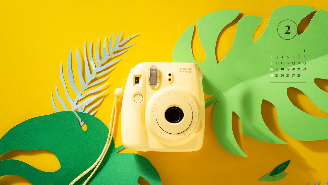 11 즉석 카메라 A - 2025년2월 노트북배경화면