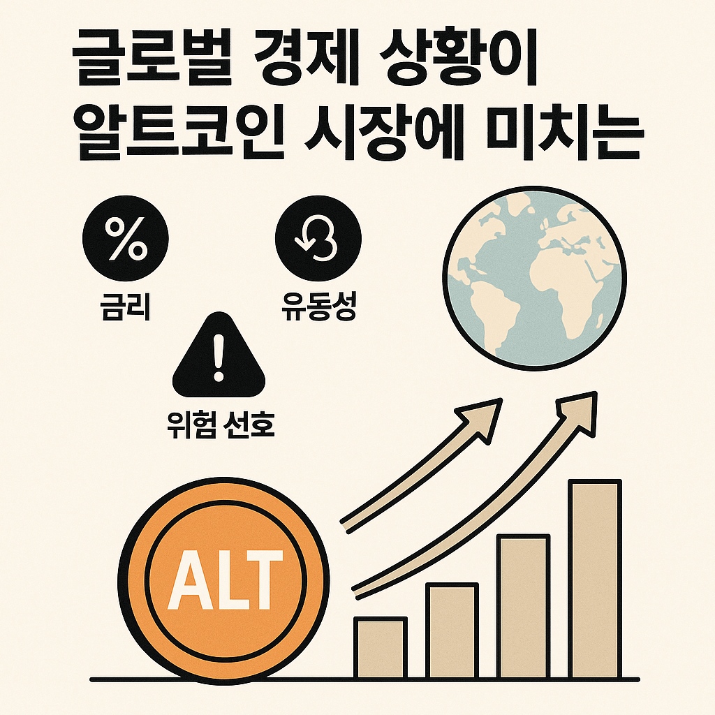 글로벌 경제 상황이 알트코인 시장에 미치는 영향들