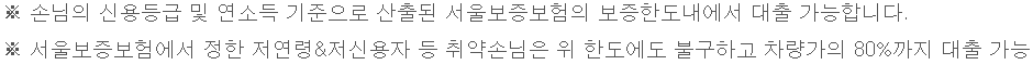 하나은행 자동차대출