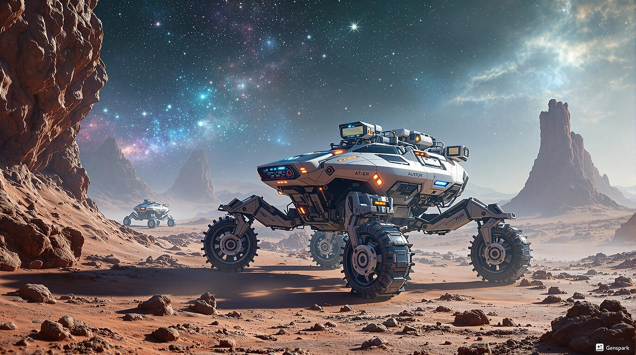 AI와 자율 탐사 로버, 우주 탐사의 새로운 주역이 될까?