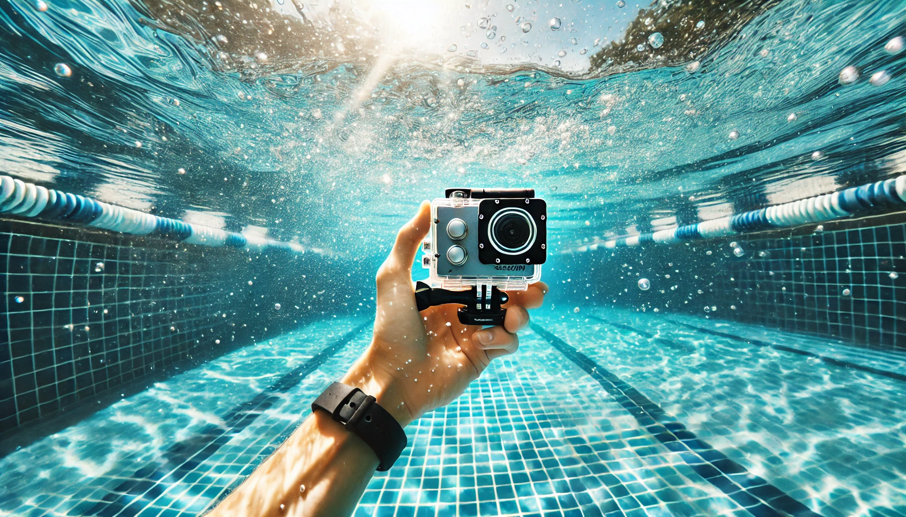 수영장 물속 촬영법 액션캠 추천