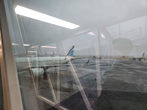 김해공항-에어부산탑승
