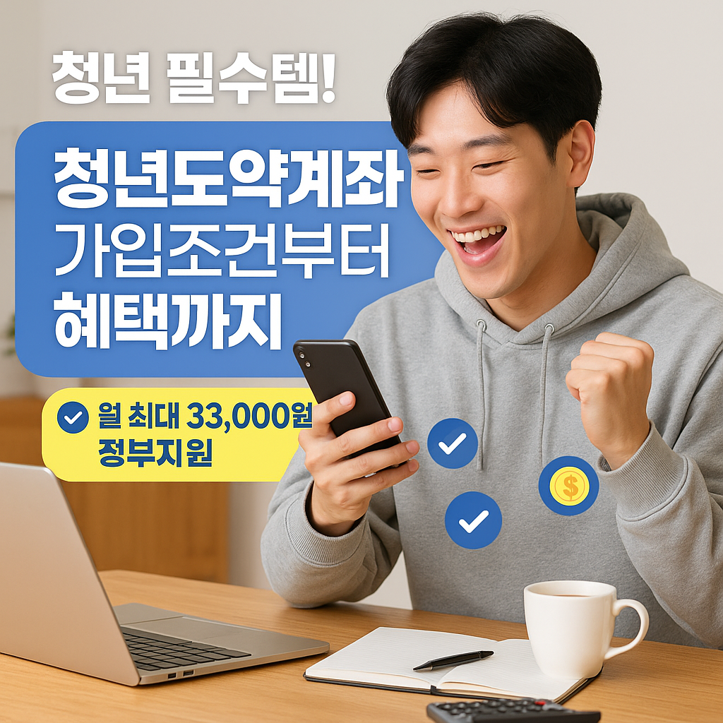 청년도약계좌 가입조건부터 혜택까지 완벽정리