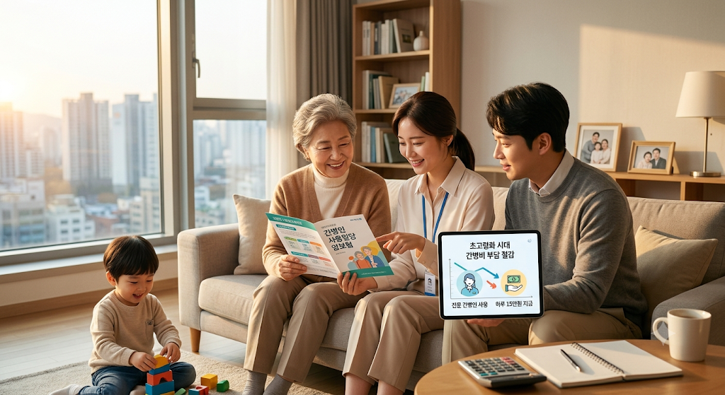 간병인 사용일당 암보험 혜택, 초고령화 시대 간병비 부담 줄이는 가입 전략