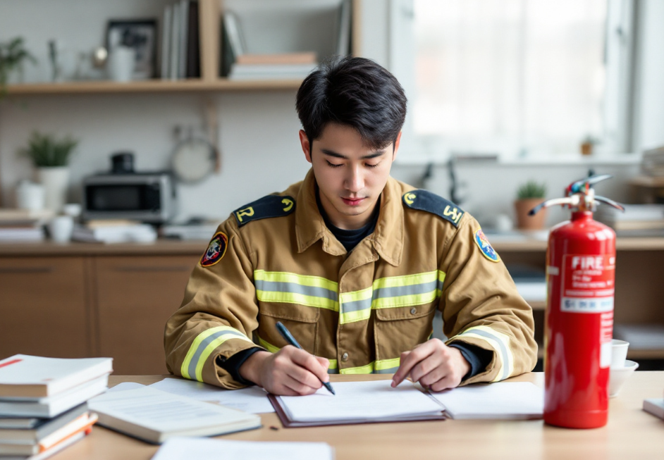 소방공무원 시험 준비