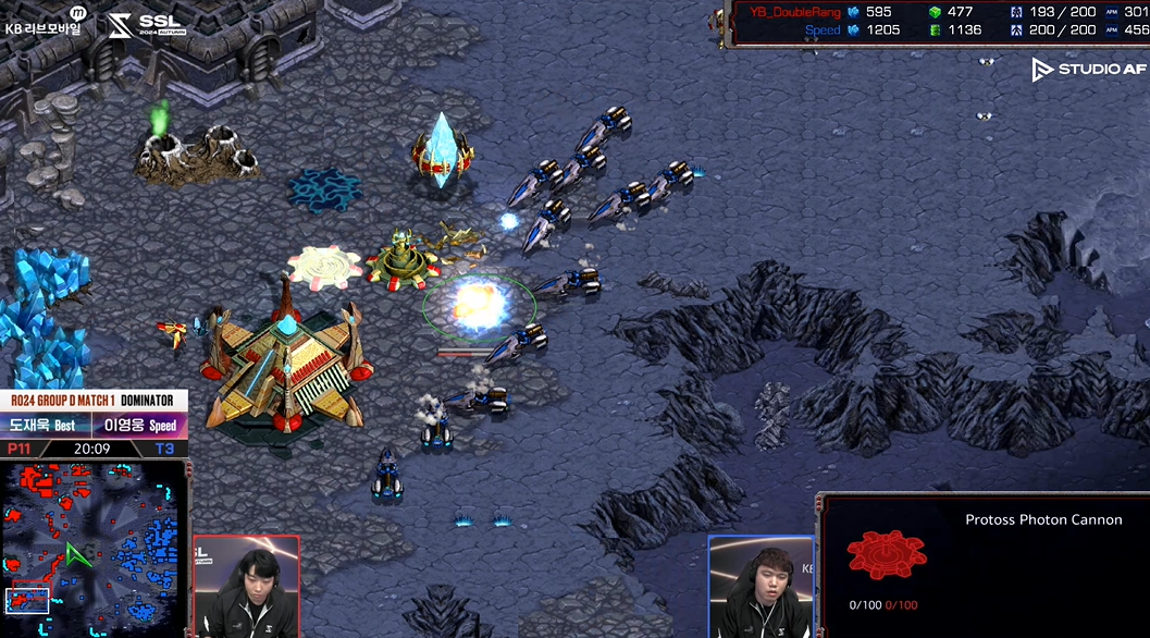 SSL 스타리그 D조 1경기 벌처견제2