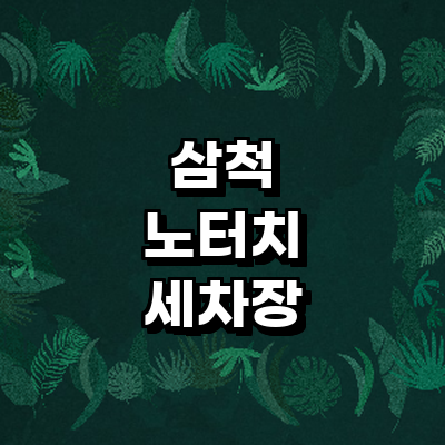 삼척시 노터치 세차