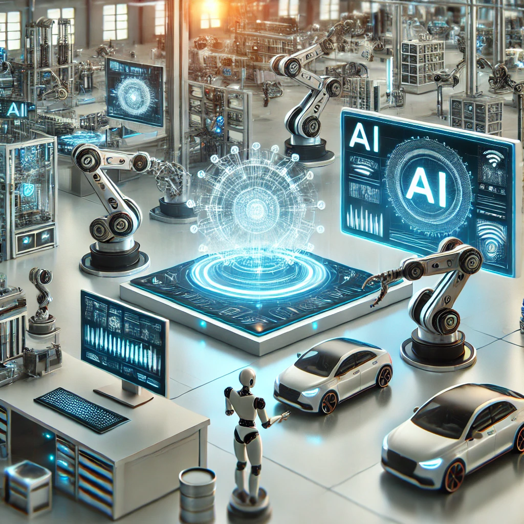 AI &amp; 자동화 산업 관련 이미지