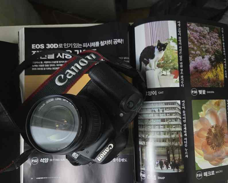 Canon EOS 30D 가이드북을 통해 다시 살펴본 ‘하이라이트와 그림자 표현의 깊이’