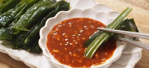 물미역 데치기2