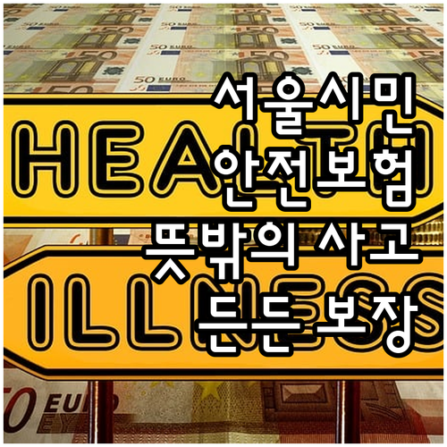 2025년 서울시 시민안전보험: 뜻밖..