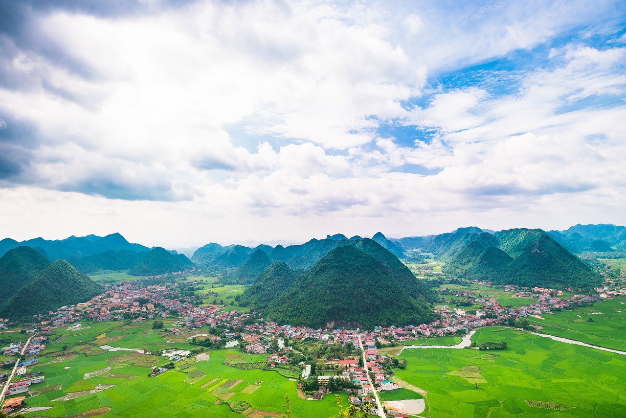 랑선(Lang Son Province) 박손(Bac Son) (출처 Pixabay)