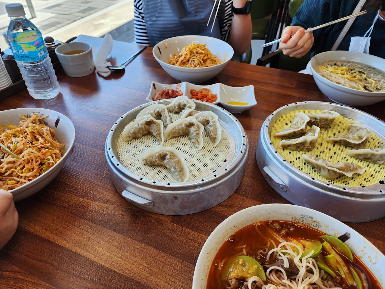 연천 청춘이면 호로고루점 주문음식들