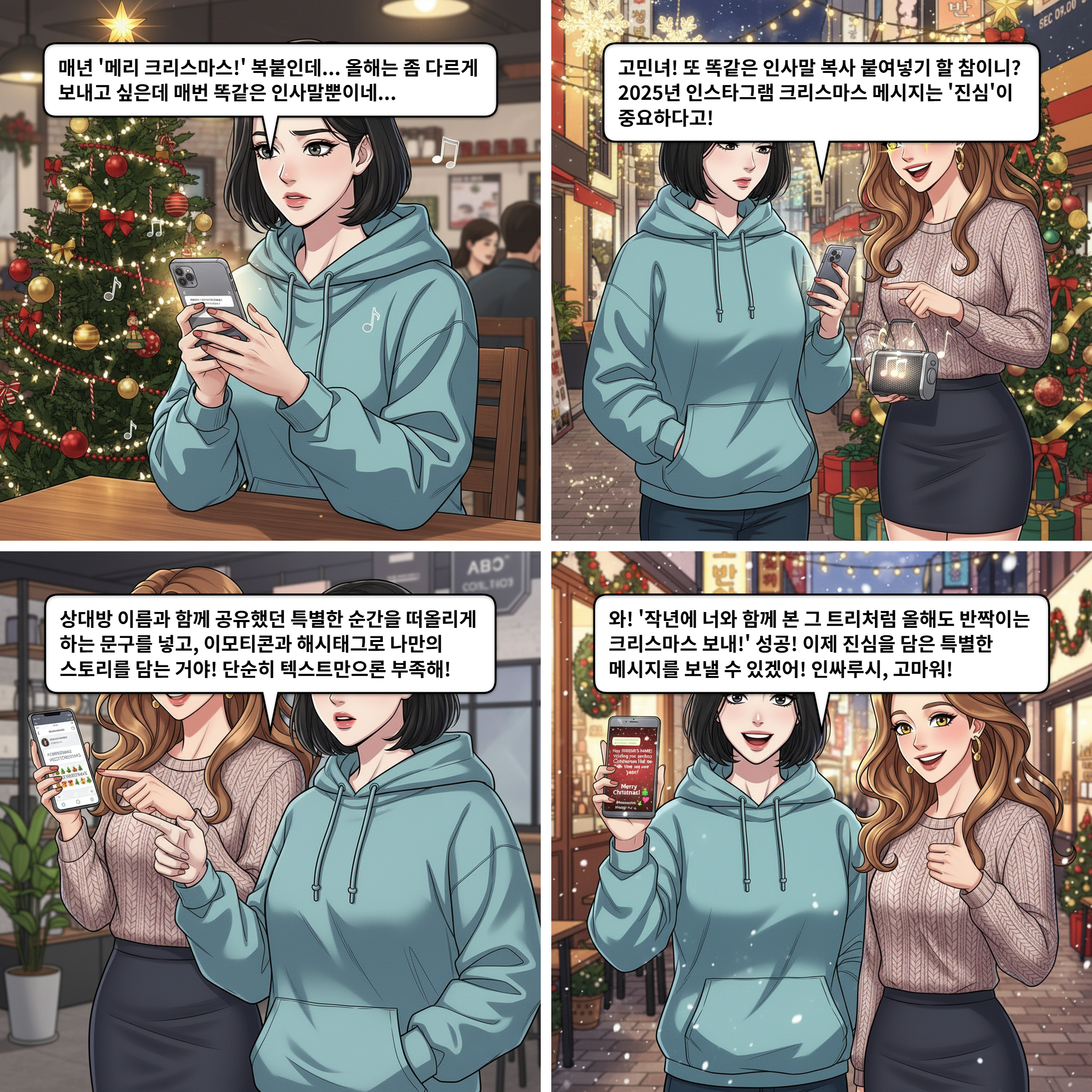 메크크리스마스-만화4컷