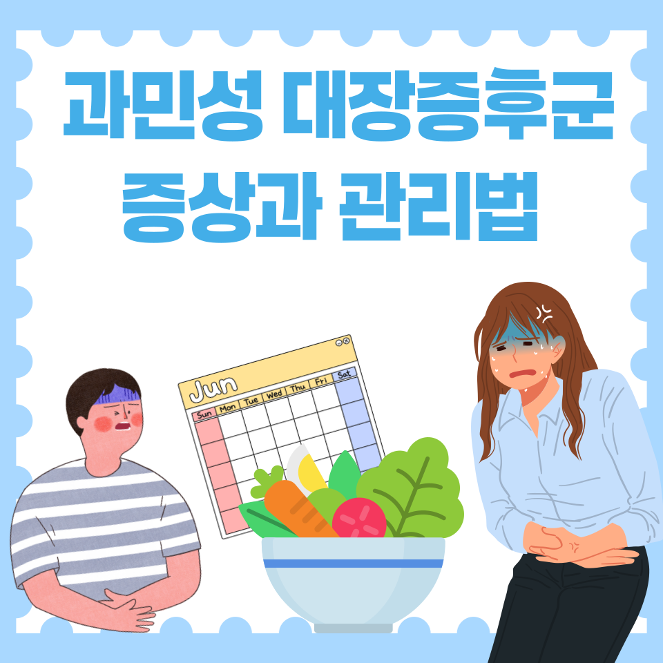 과민성 대장증후군 증상과 생활관리법