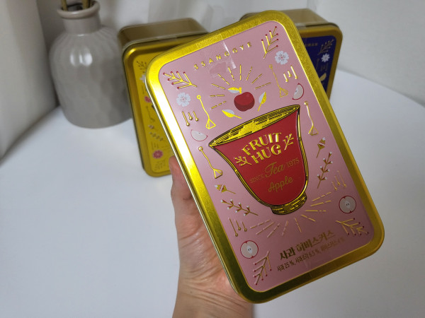 쌍계명차 일상다완 과일허그티캔 사과히비스커스